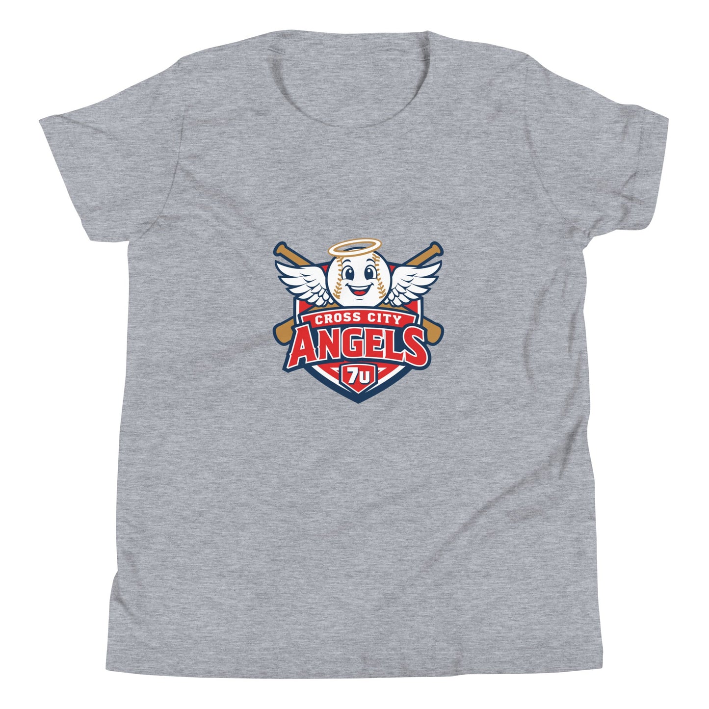 Performance | Youth T-Shirt | Cross City Angels | Shield Logo