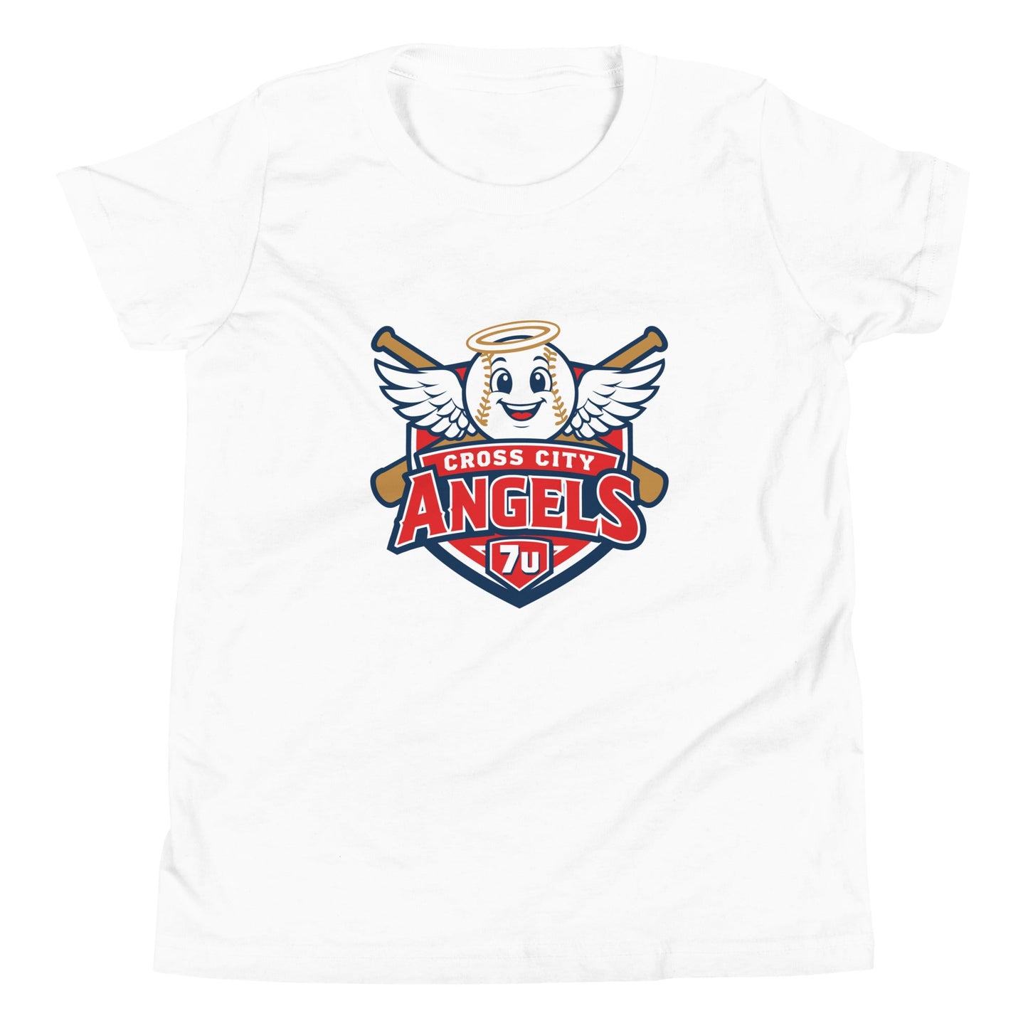 Performance | Youth T-Shirt | Cross City Angels | Shield Logo