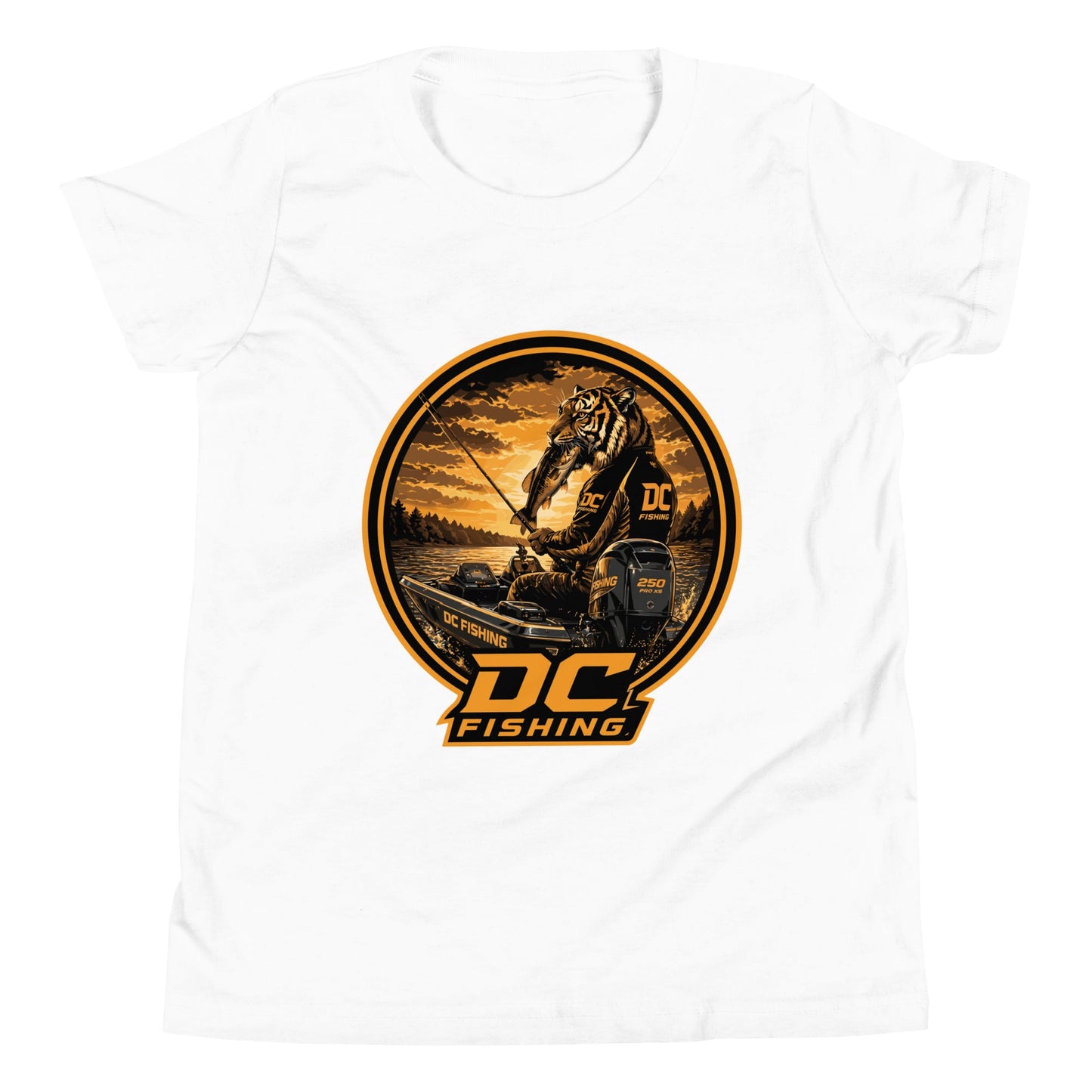 Performance | Youth T-Shirt | DeKalb Fishing Team | Badge Logo