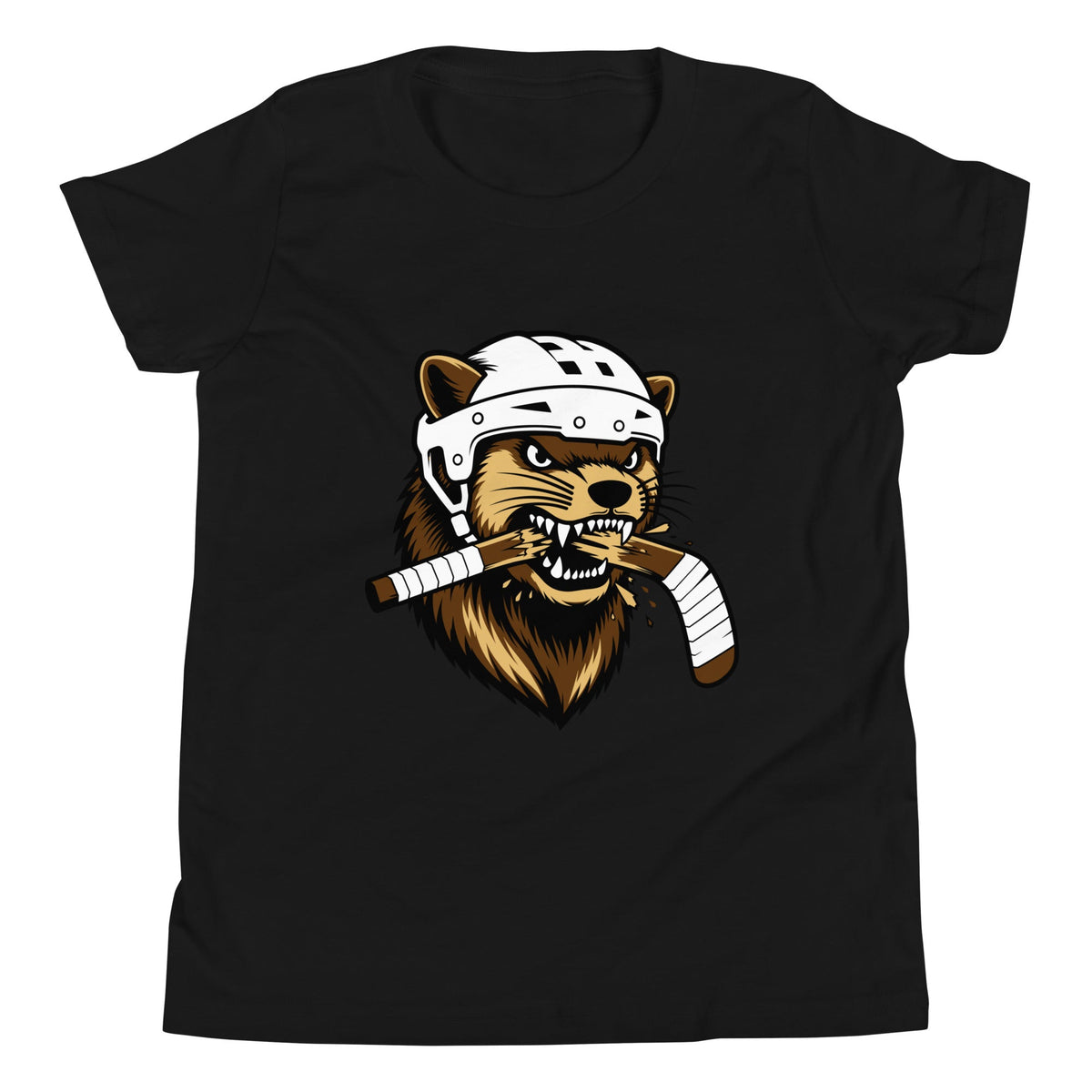 Performance | Youth T-Shirt | Fighting Mongooses Hockey Club | Mascot Logo
