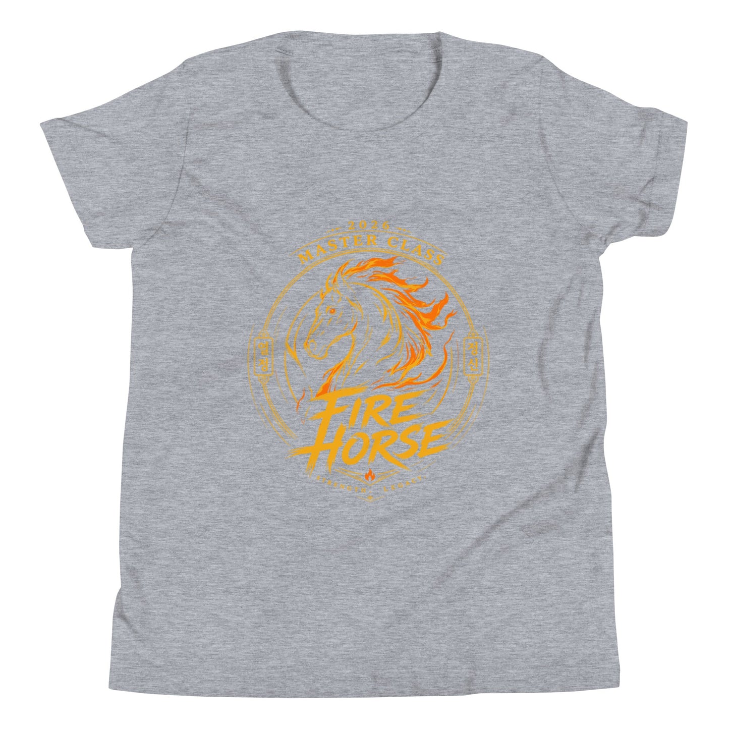 Performance | Youth T-Shirt | Fire Horse Masters | Crest Logo