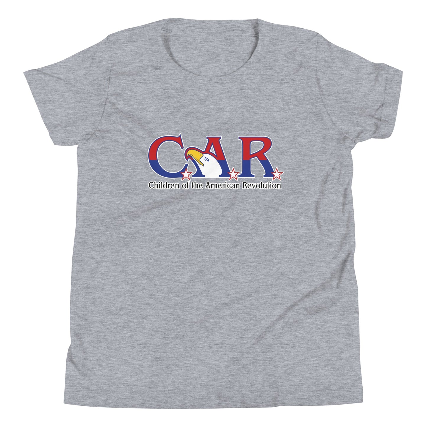 Performance | Youth T-Shirt | Georgia State Society Children of the American Revolution | Mark Logo