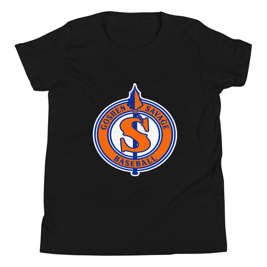 Performance | Youth T-Shirt | Goshen Savage Baseball | Badge Logo