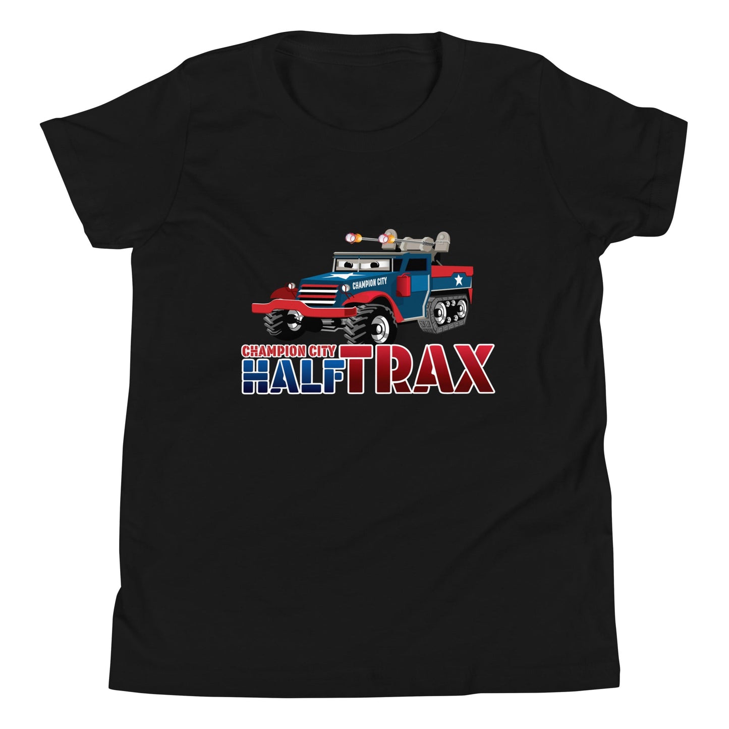 Performance | Youth T-Shirt | Half Trax Baseball | Mascot Logo