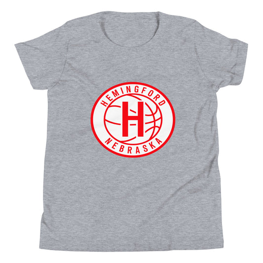 Performance | Youth T-Shirt | Hemingford Bobcats | Alt Badge Logo
