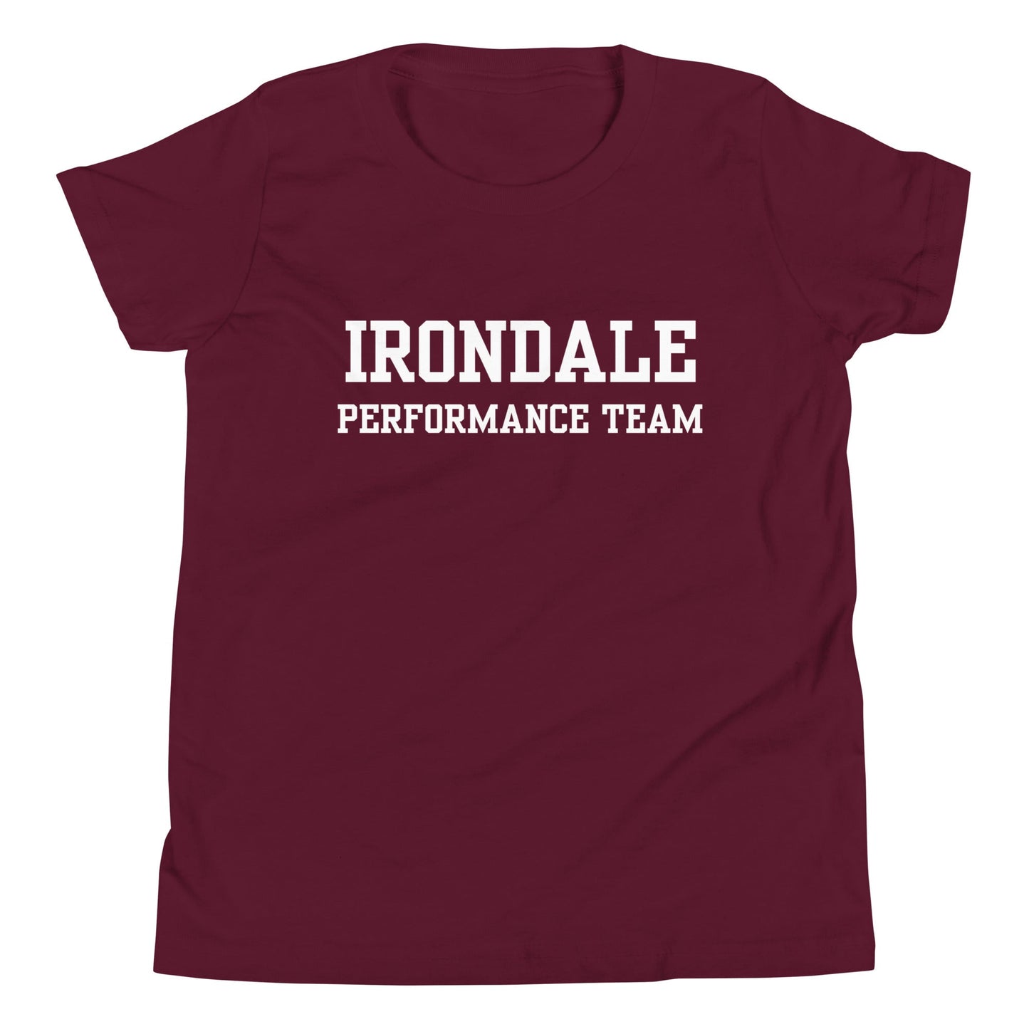 Performance | Youth T-Shirt | Irondale Dance Team | Script Logo
