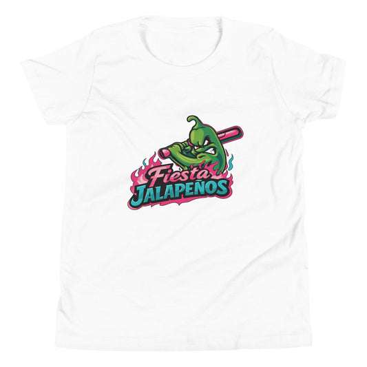 Performance | Youth T-Shirt | Jalapenos Baseball | Fiesta Logo
