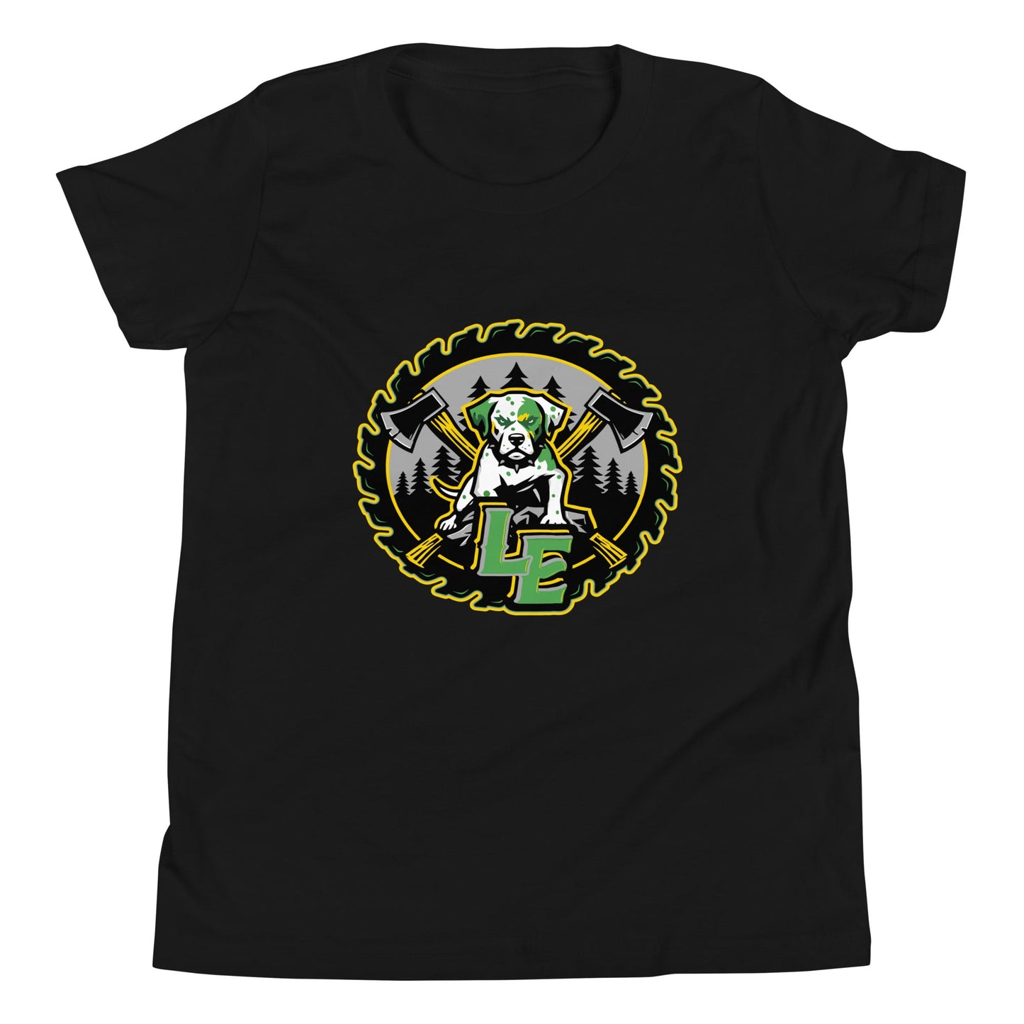 Performance | Youth T-Shirt | Lake Erie Power Pines | Saw Logo