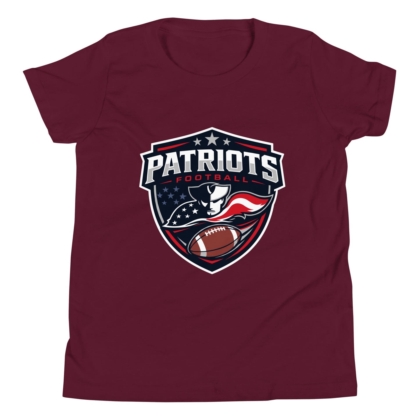 Performance | Youth T-Shirt | LFMS Athletics | Patriots Football Logo