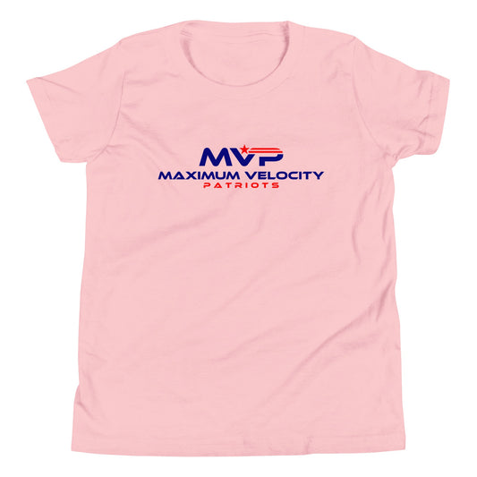 Performance | Youth T-Shirt | Maximum Velocity Youth Sports | Vanguard Logo