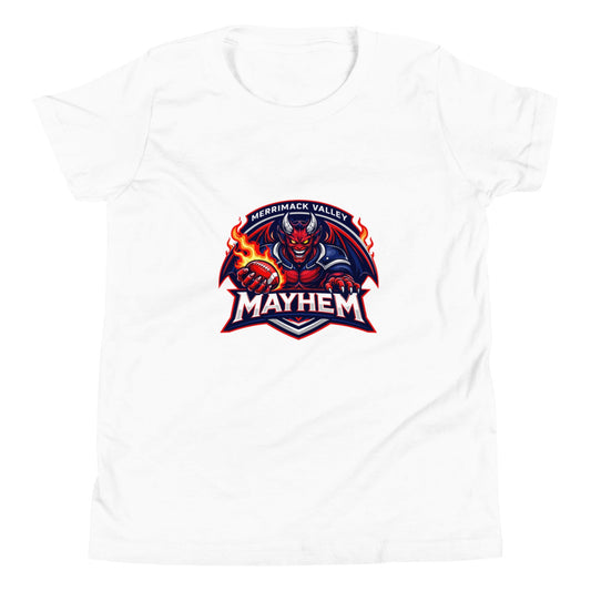 Performance | Youth T-Shirt | Merrimack Valley Mayhem | Overlord Crest Logo