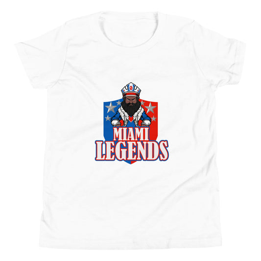 Performance | Youth T-Shirt | Miami Legends Football | King Shield Logo