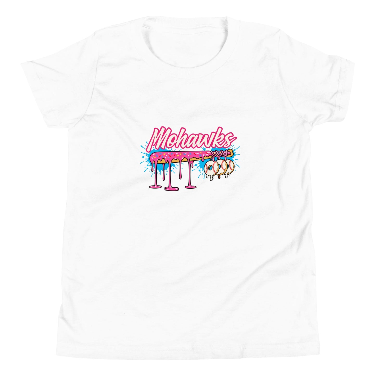 Performance | Youth T-Shirt | Mohawks | Pink Batters Logo