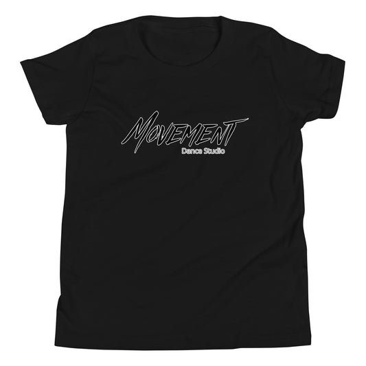 Performance | Youth T-Shirt | Movement Dance Studio | Crest Logo