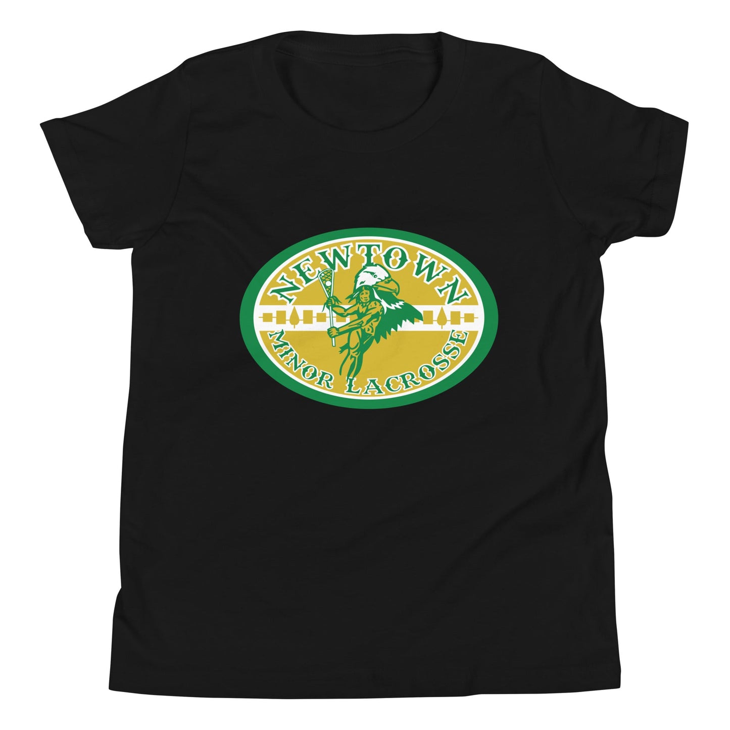 Performance | Youth T-Shirt | Newtown Minor Lacrosse | Emblem Logo