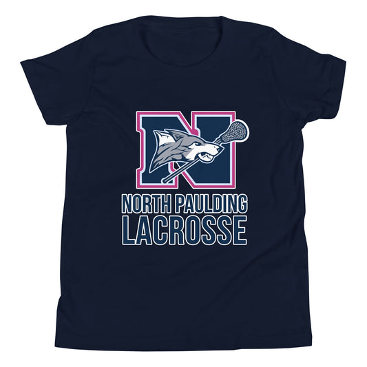 Performance | Youth T-Shirt | North Paulding Lacrosse | Vanguard Logo
