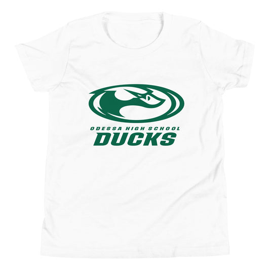 Performance | Youth T-Shirt | Odessa Girls Lacrosse | Ducks Green Logo