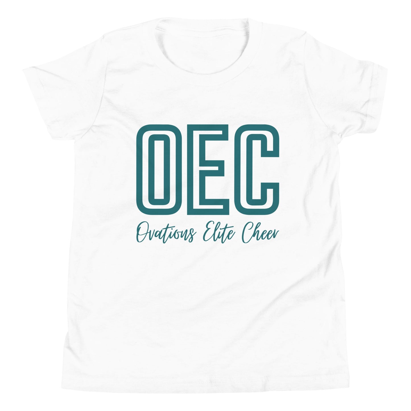 Performance | Youth T-Shirt | Ovations Elite Cheer | Script Logo