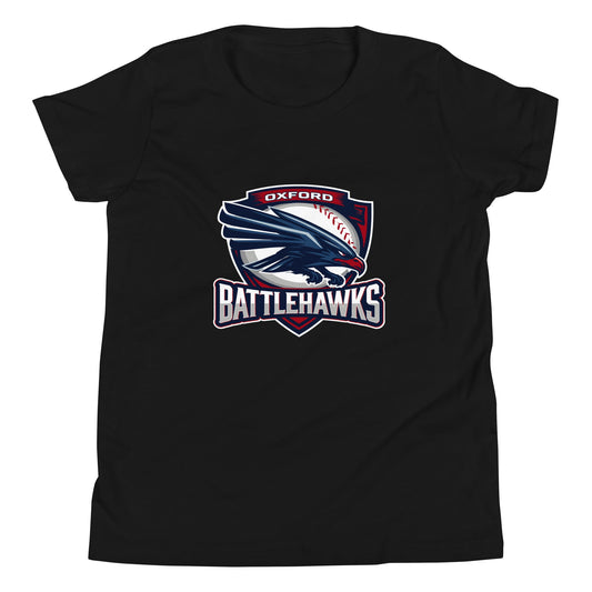 Performance | Youth T-Shirt | Oxford Battlehawks 13U | Badge Logo