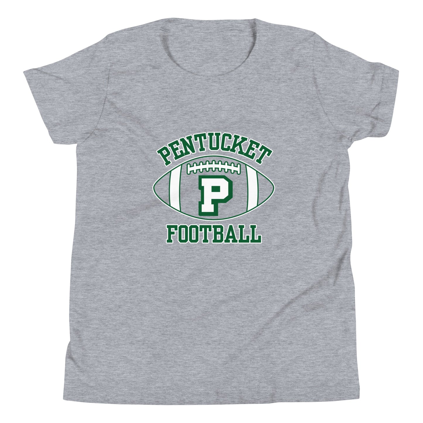 Performance | Youth T-Shirt | Pentucket Youth Football and Cheer | Varsity Badge Logo