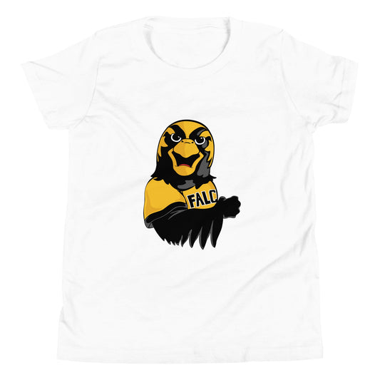 Performance | Youth T-Shirt | Pfeiffer University Golf | Mascot Logo