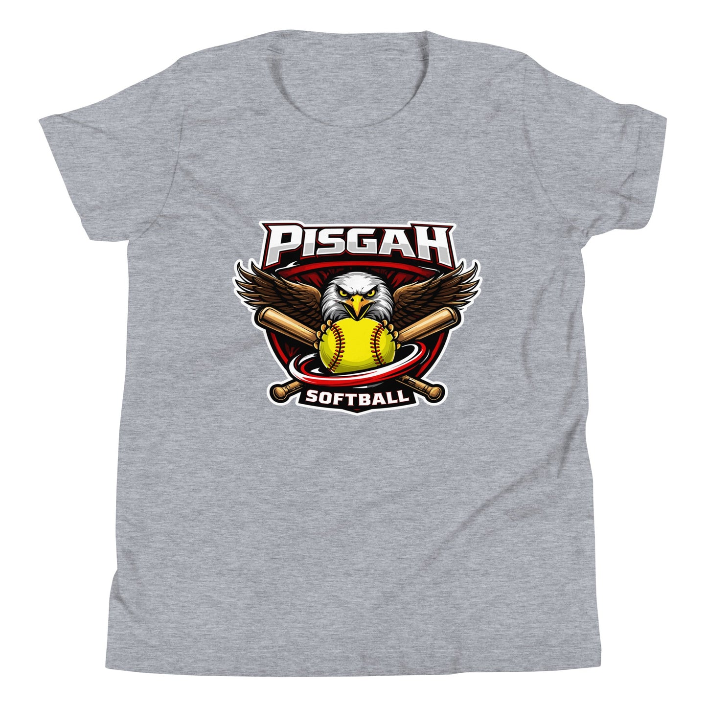 Performance | Youth T-Shirt | Pisgah Rec League | Eagle Softball Logo