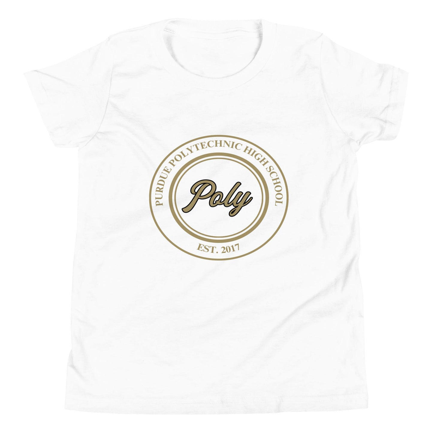 Performance | Youth T-Shirt | Purdue Polytechnic High School | Poly Seal Logo