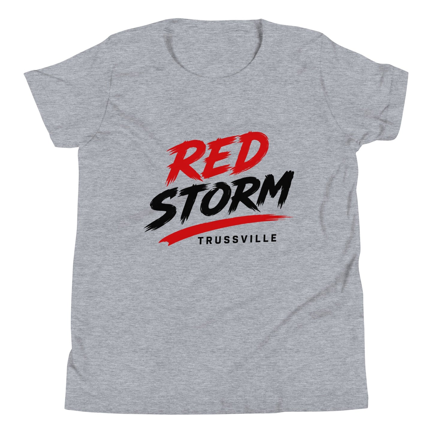 Performance | Youth T-Shirt | Red Storm | Modern Script Logo