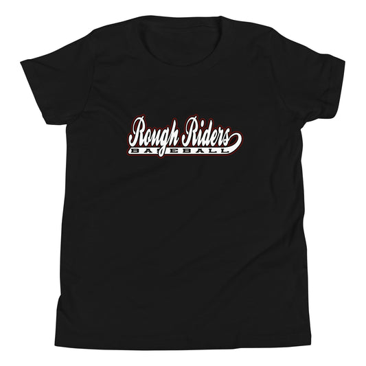 Performance | Youth T-Shirt | Rough Riders | Baseball Script Logo