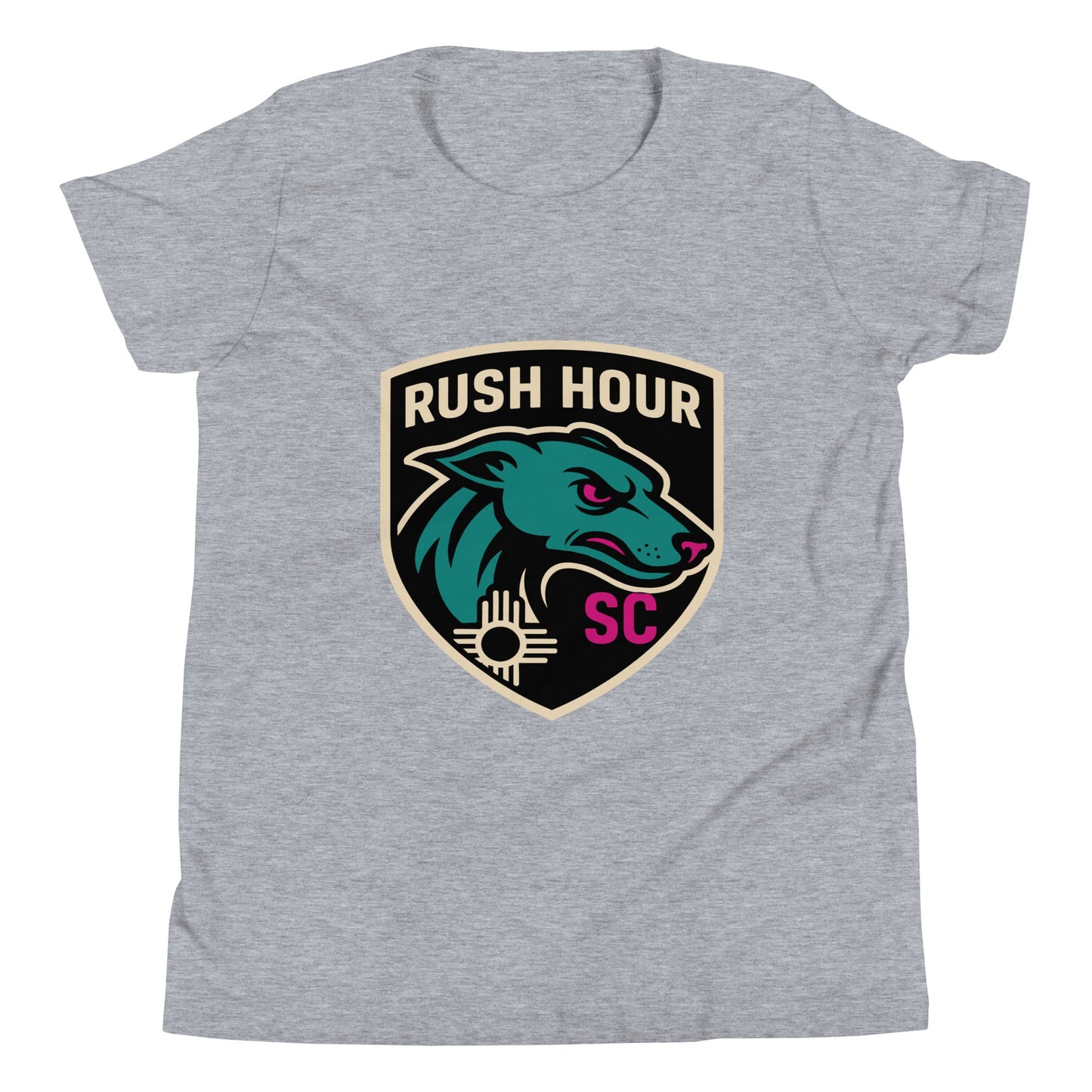 Performance | Youth T-Shirt | Rush Hour | Badge Logo