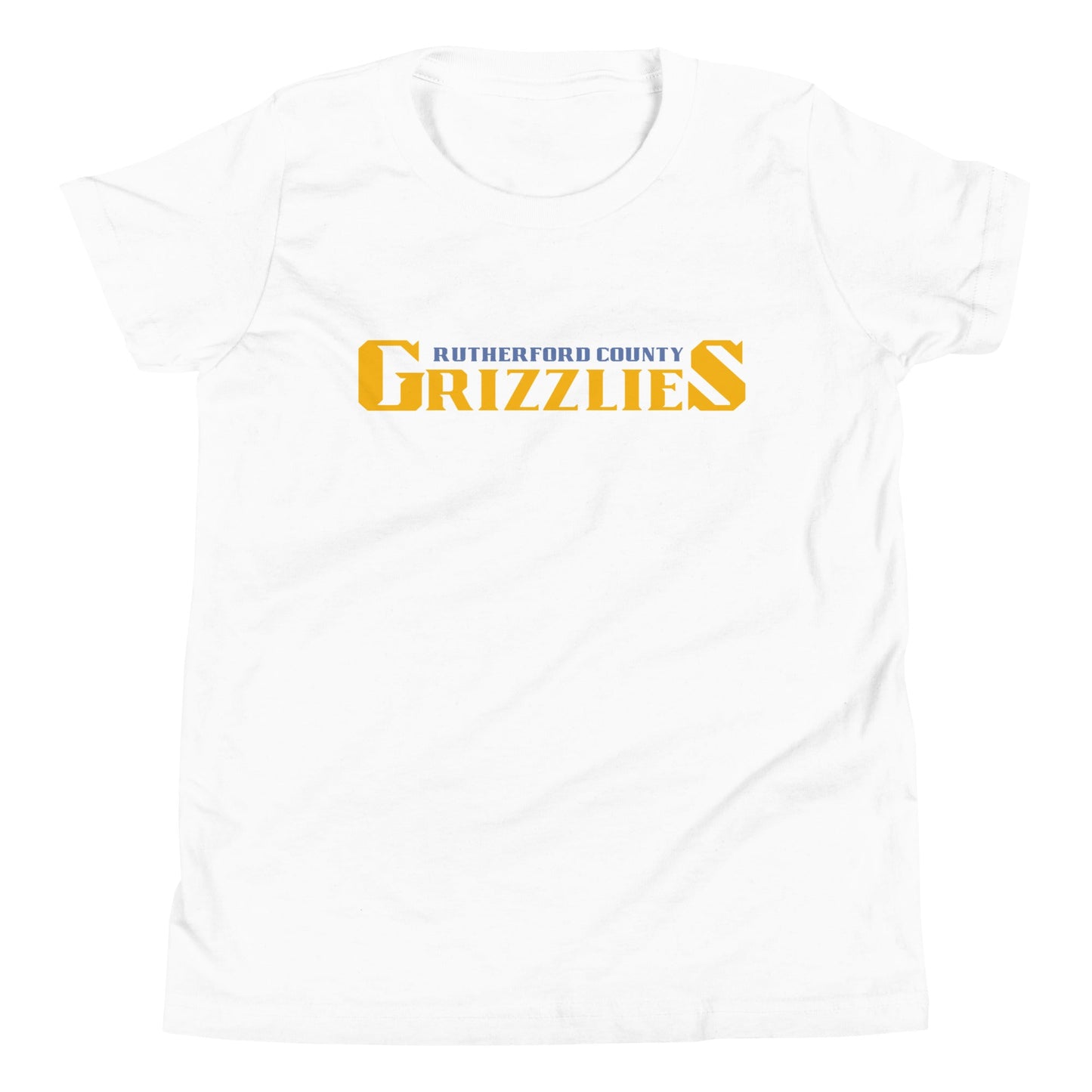 Performance | Youth T-Shirt | Rutherford County Grizzlies Football | Script Logo