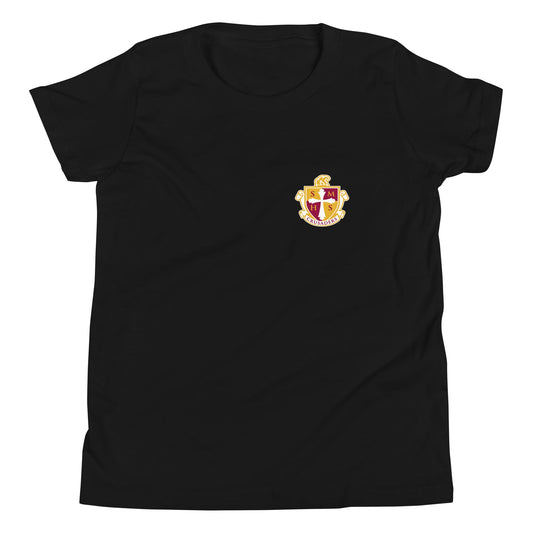 Performance | Youth T-Shirt | Scecina High School Track and Field | Crest Logo