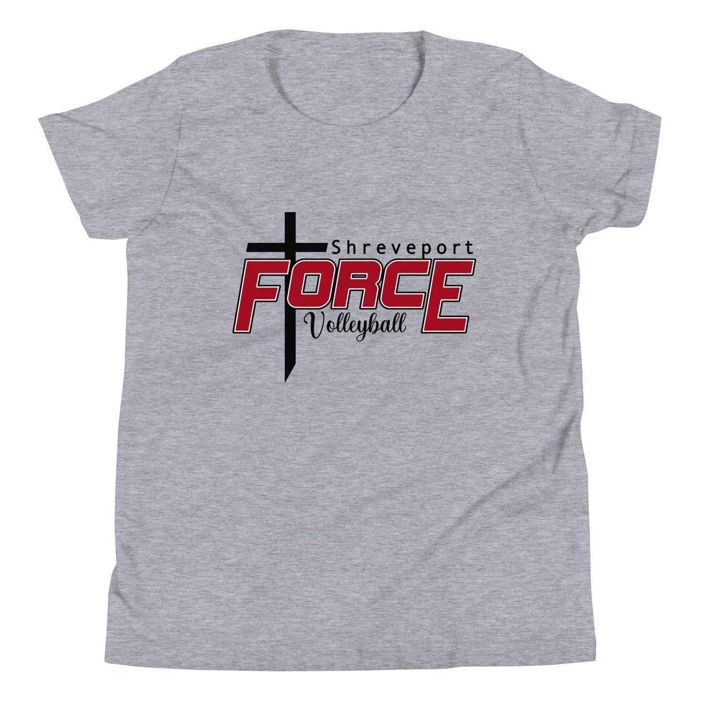 Performance | Youth T-Shirt | Shreveport Force Volleyball | Crest Logo