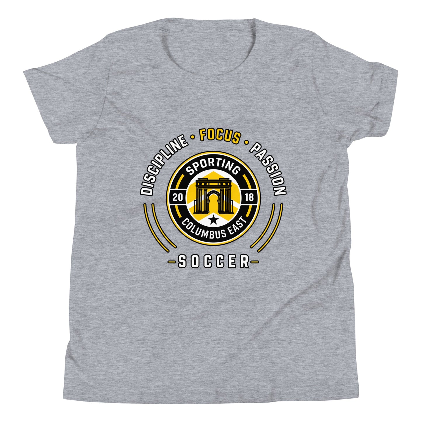 Performance | Youth T-Shirt | Sporting Columbus East | Emblem Logo