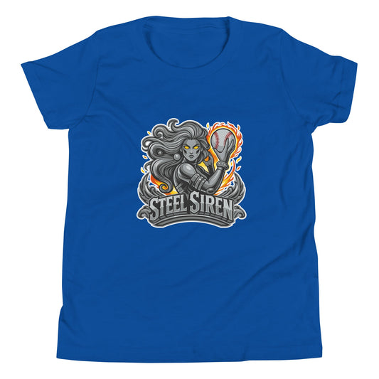 Performance | Youth T-Shirt | STEEL SIREN | Mascot Logo