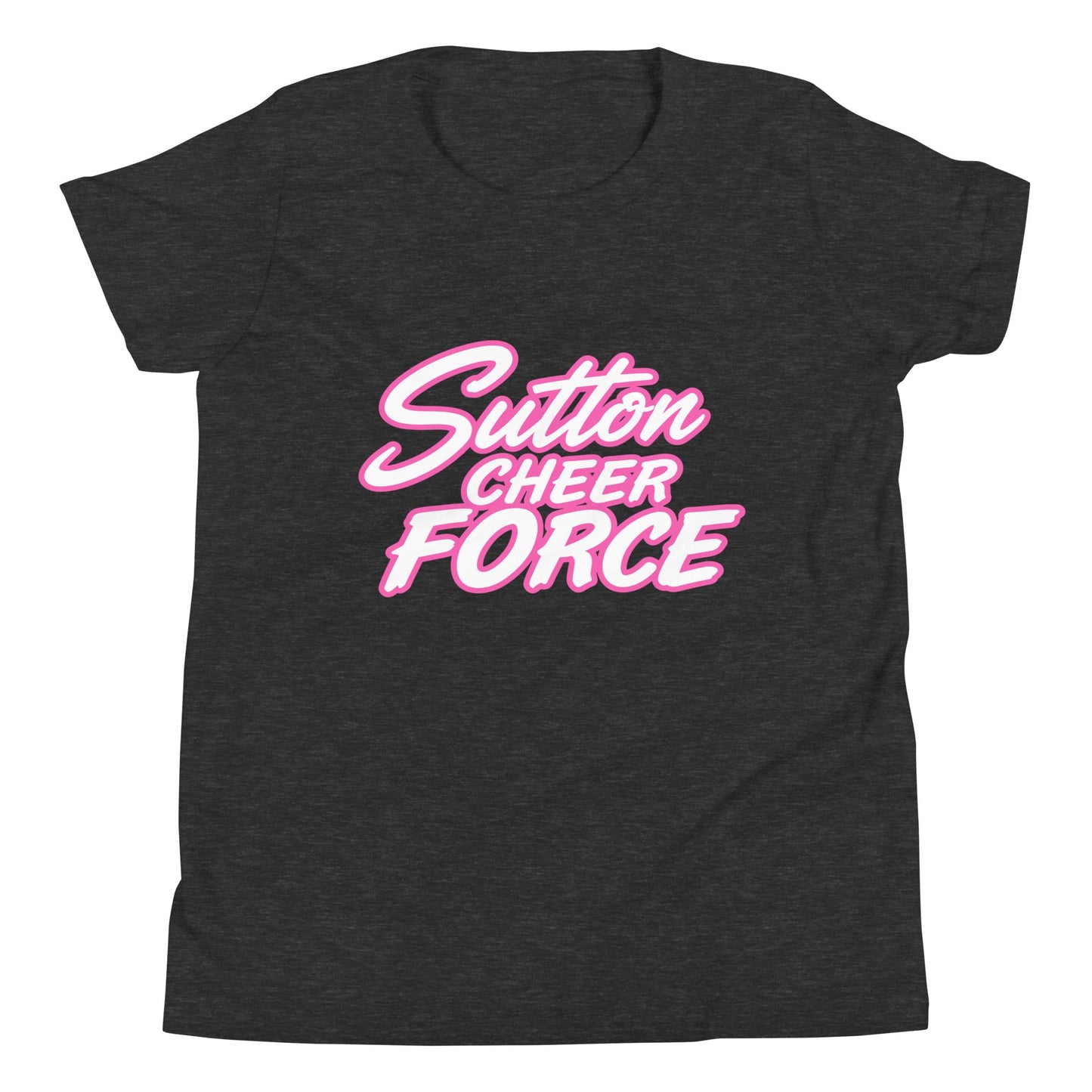 Performance | Youth T-Shirt | Sutton Cheer Force | Script Logo