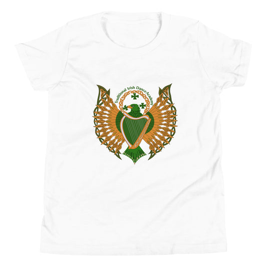 Performance | Youth T-Shirt | The Traditional Irish Dance Academy | Logo