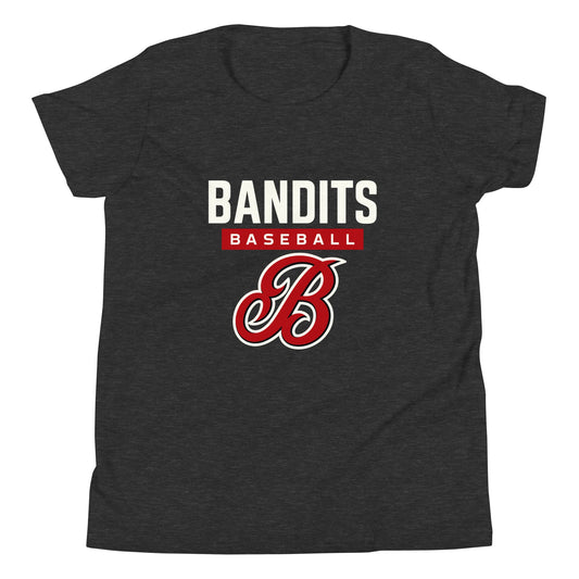 Performance | Youth T-Shirt | Tri - City Baseball | Varsity Script Logo