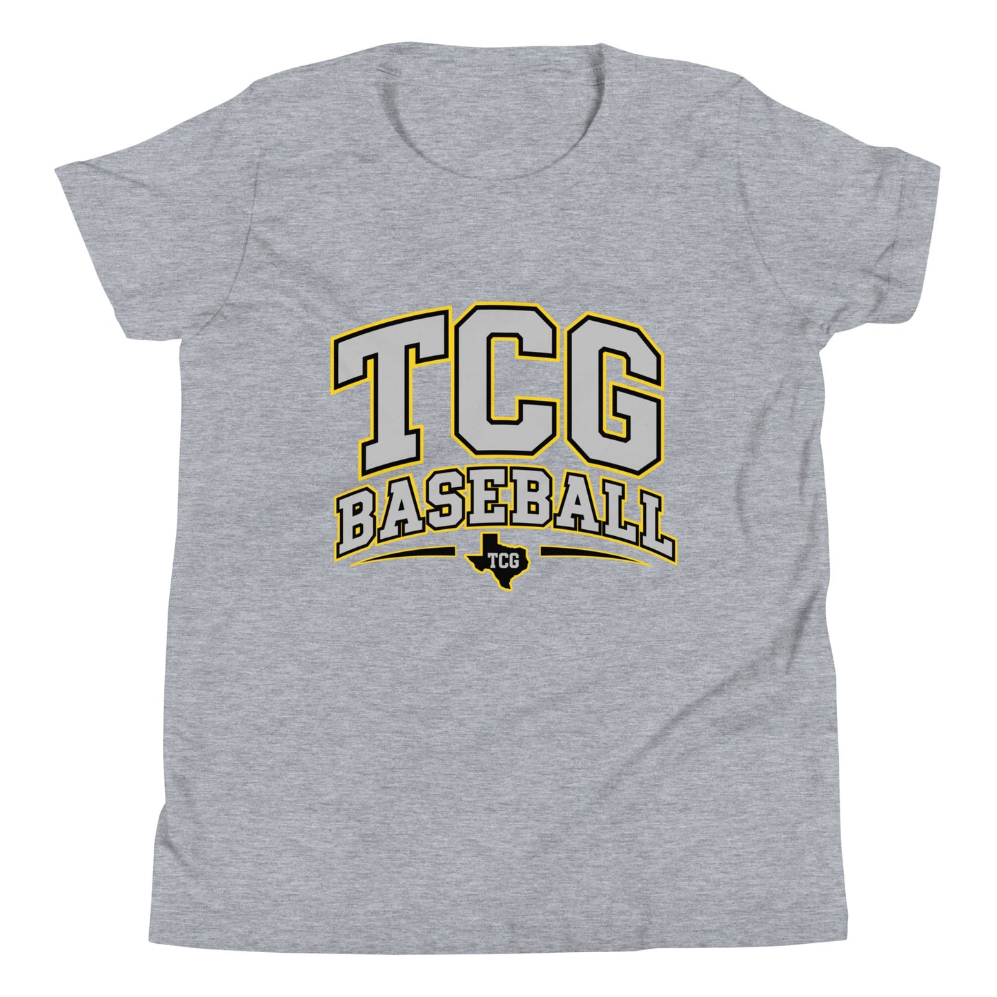 Performance | Youth T-Shirt | Tri-County Ghosts | TCG Crest Logo