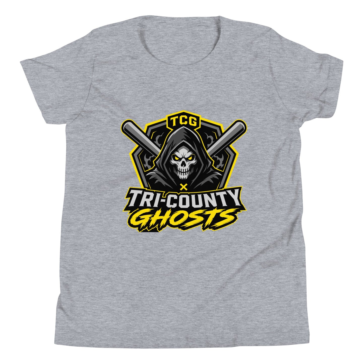 Performance | Youth T-Shirt | Tri-County Ghosts | Vanguard Ghosts Logo