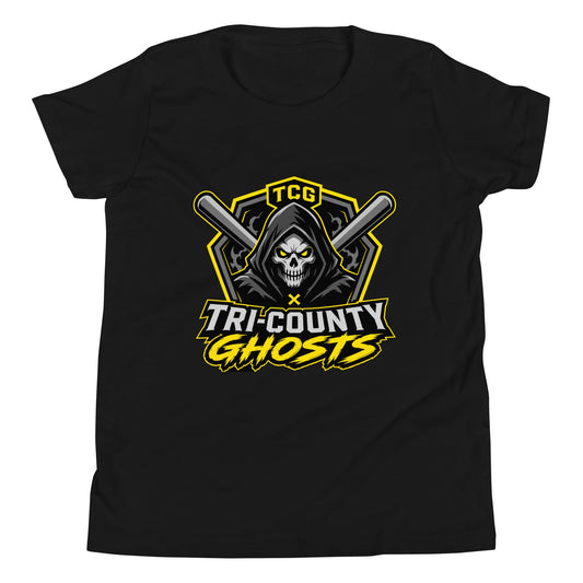 Performance | Youth T-Shirt | Tri-County Ghosts | Vanguard Ghosts Logo