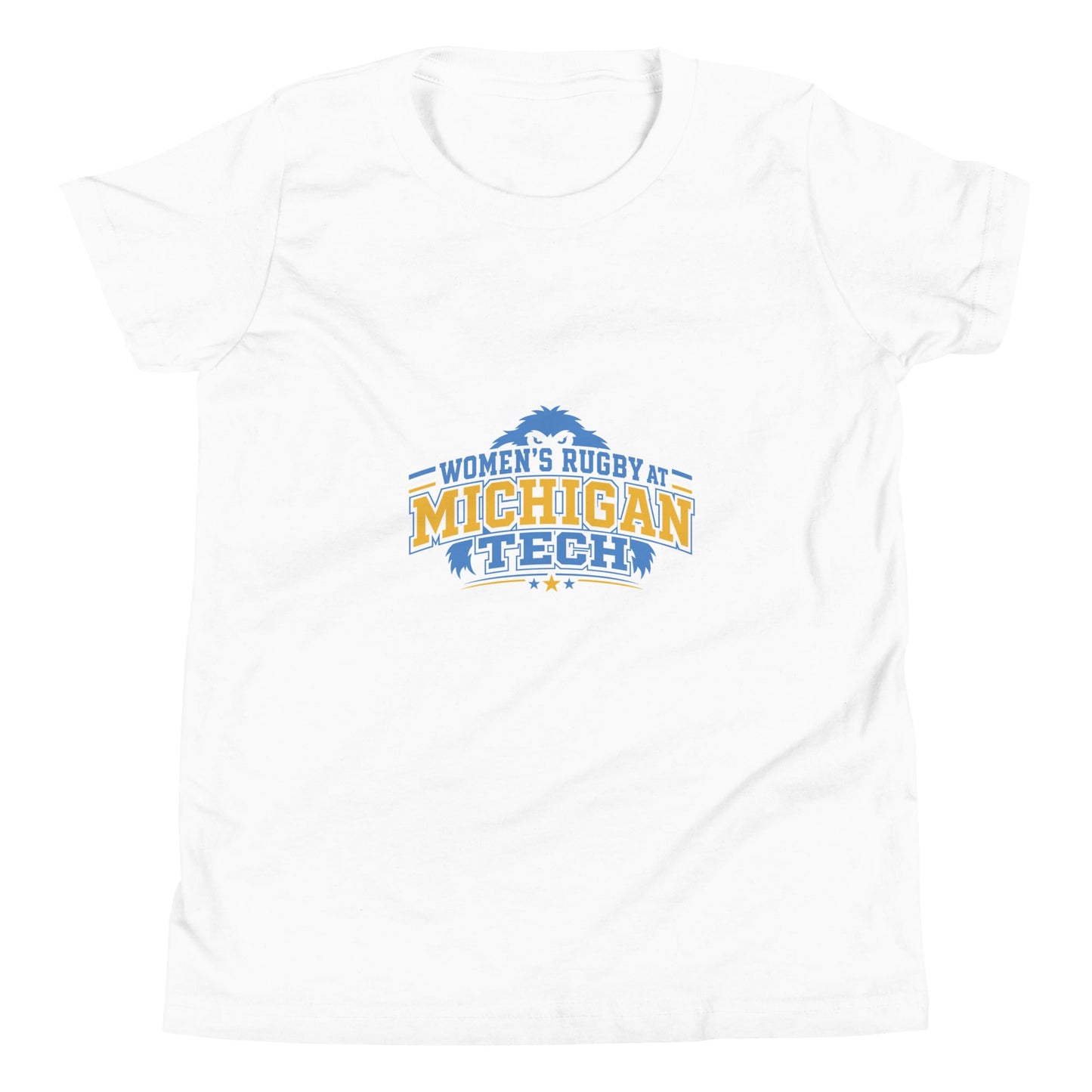 Performance | Youth T-Shirt | Women’s Rugby at Michigan Tech | Varsity Crest Logo