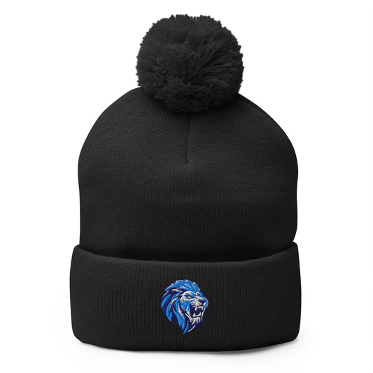 Pom - Pom Beanie | Arizona Lady Lions | Mascot Logo