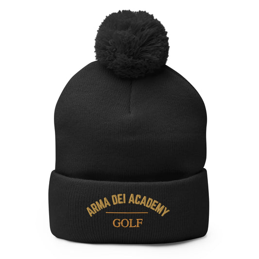 Pom - Pom Beanie | Arma Dei Academy Golf