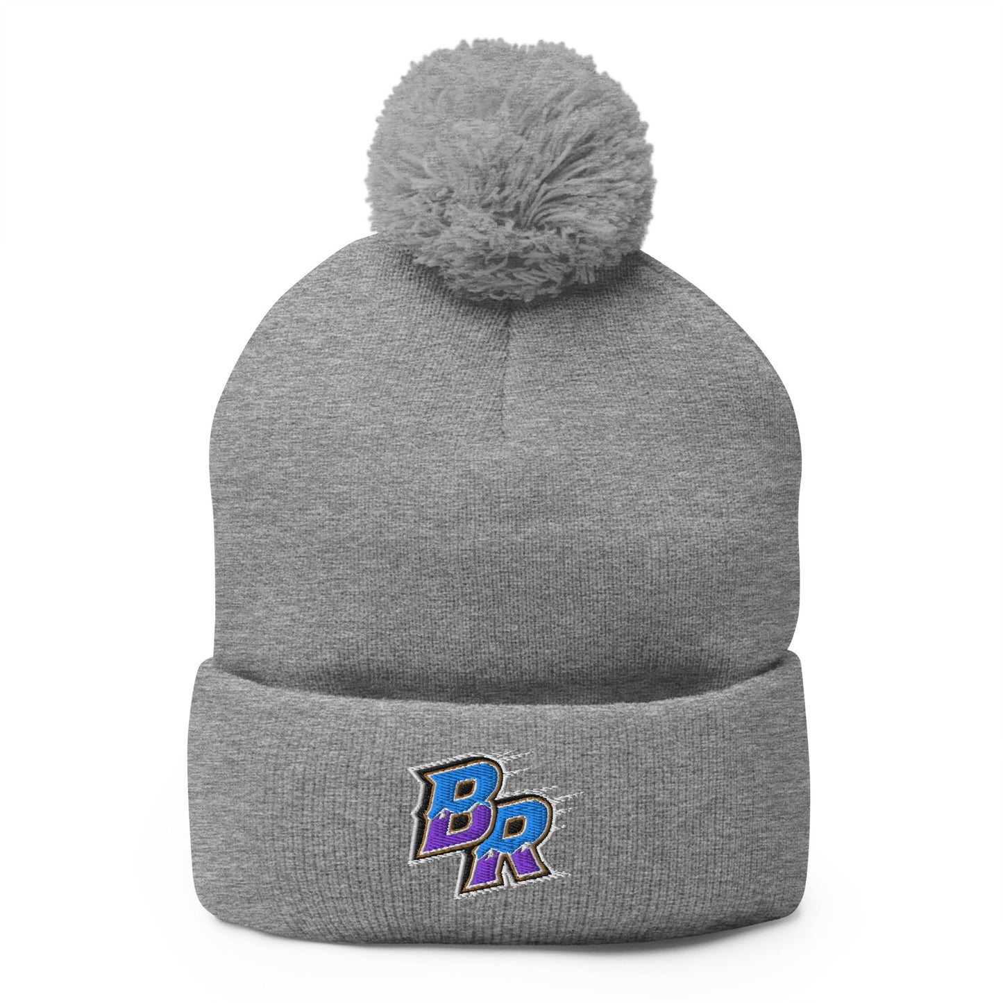 Pom - Pom Beanie | BORN READY | BR Logo