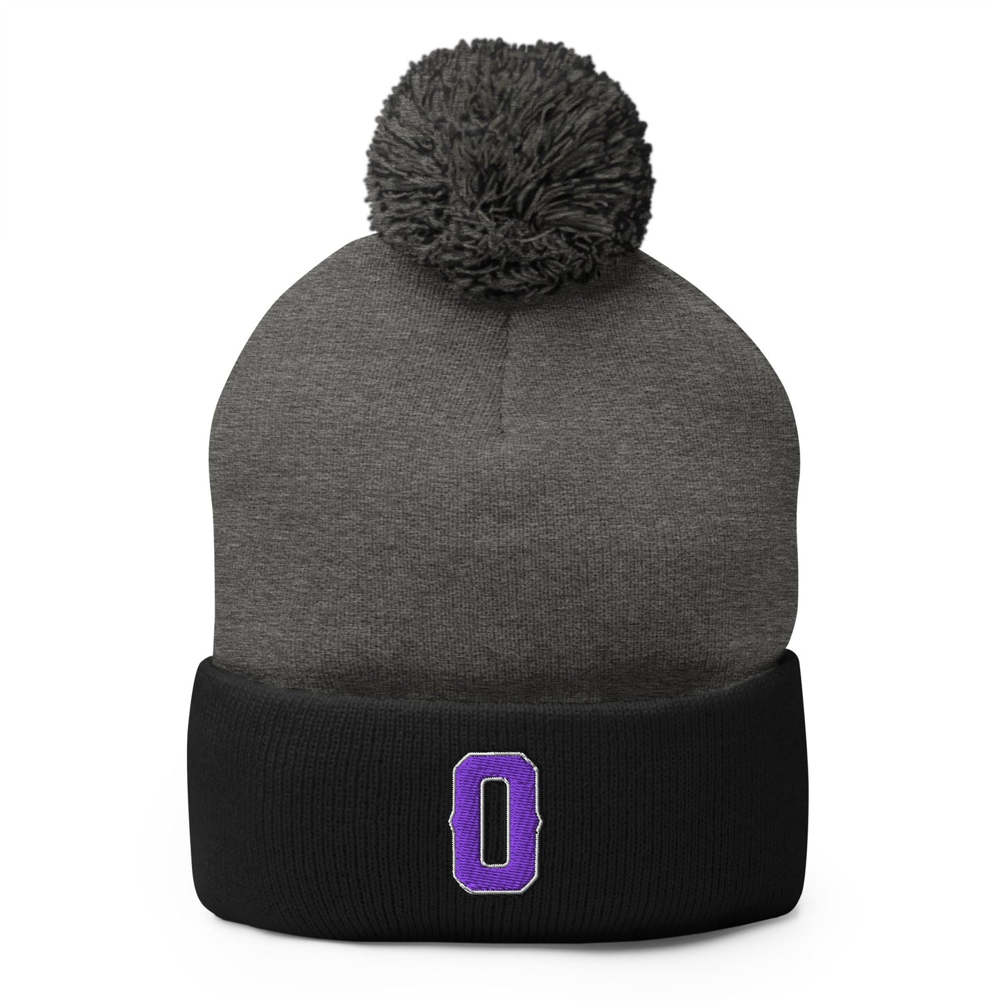 Pom-Pom Beanie | Carolina Outlaws Baseball | Emblem Logo