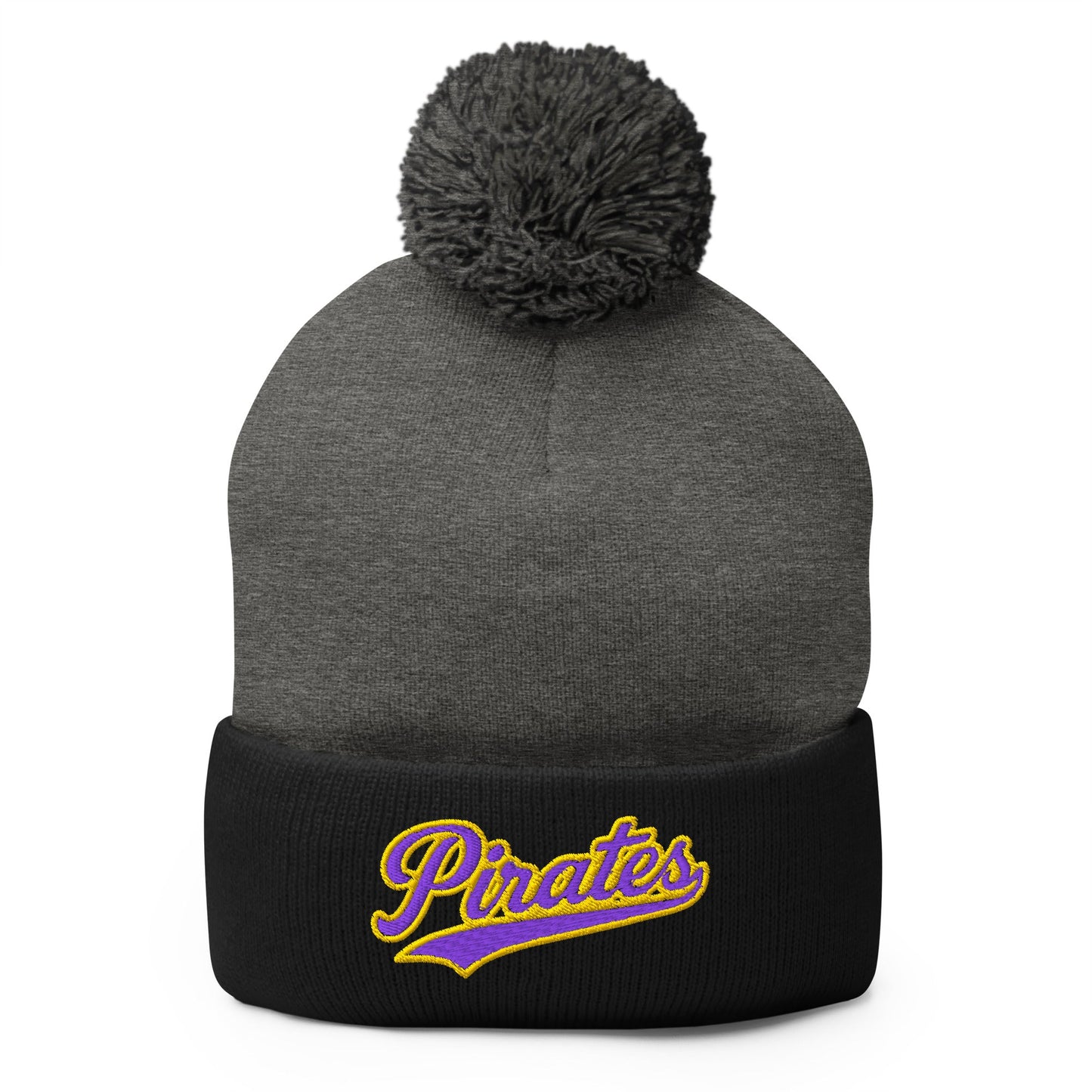 Pom - Pom Beanie | Carolina Pirates | Script Logo