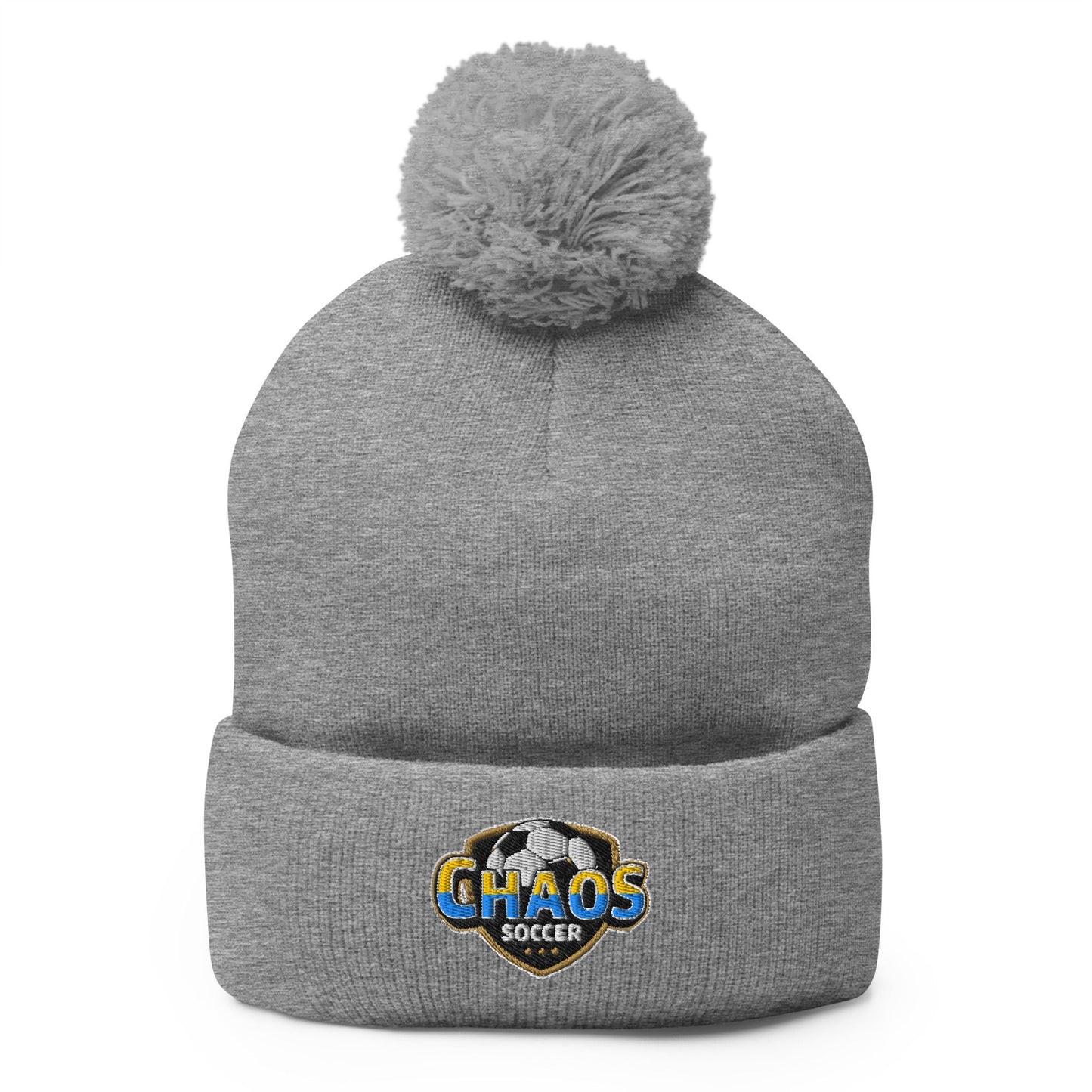 Pom - Pom Beanie | Chaos Soccer | Logo