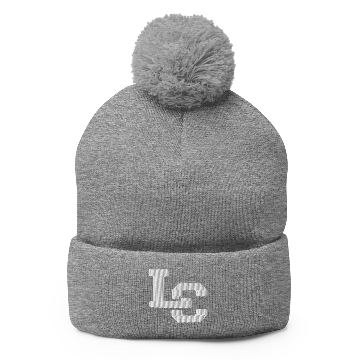 Pom-Pom Beanie | Cheer | LC Lettermark Logo