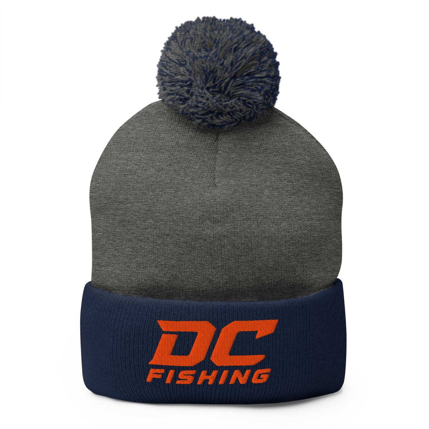 Pom - Pom Beanie | DeKalb Fishing Team | Script Logo